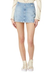 Free People Women's Runaway Denim Skirt