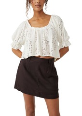 Free People Women's Stacey Lace Top