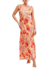 Free People Worth the Wait Floral Maxi Dress