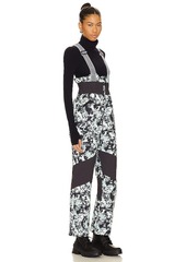 Free People X FP Movement All Prepped Ski Bib In Wild Floral Combo