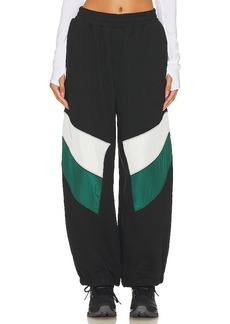 Free People X FP Movement Hot Track Pant In Black Combo