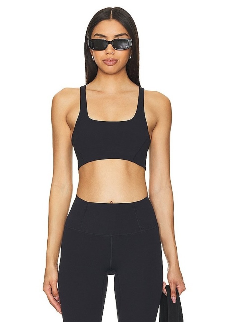 Free People X FP Movement Never Better Neck Bra In Black