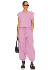 Free People X FP Movement Throw And Go Onesie In Cherry Blossom