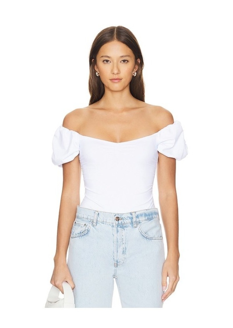 Free People X Intimately FP Bella Bodysuit In White