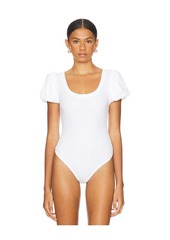 Free People X Intimately FP Downtime Bodysuit In Ivory