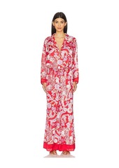 Free People x Intimately FP Dreamy Days Pajama Set In Flame Red Combo