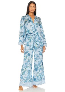 Free People x Intimately FP Dreamy Days Pajama Set In Misty Combo