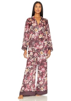 Free People x Intimately FP Dreamy Days Pajama Set In Vintage Combo