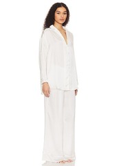 Free People x Intimately FP Dreamy Days Solid Pj In Ivory