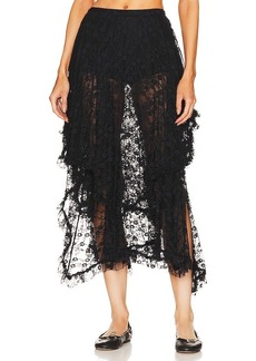 Free People X Intimately FP French Courtship Skirt