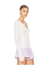 Free People x Intimately FP Going Places Cardi In Ivory