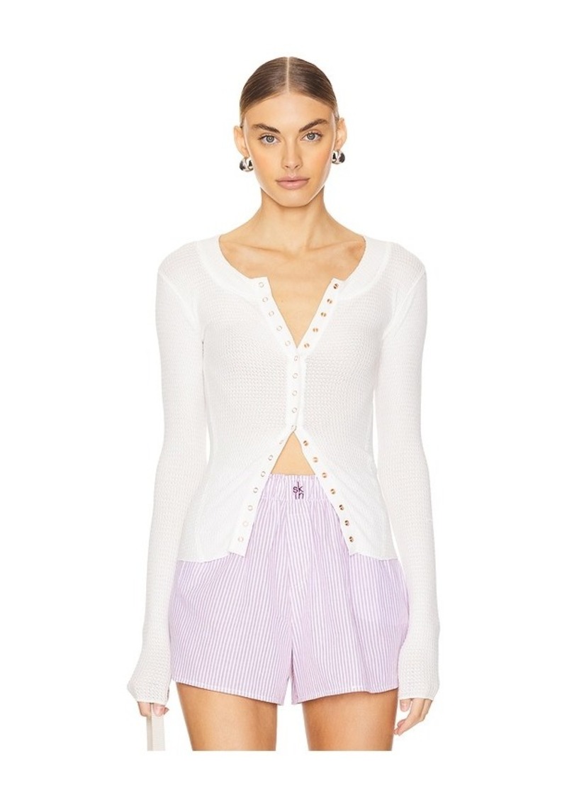 Free People x Intimately FP Going Places Cardi In Ivory