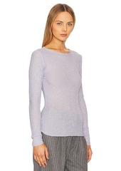Free People x Intimately FP Gold Rush Long Sleeve In Evening Haze