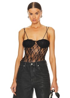 Free People x Intimately FP If You Dare Bodysuit In Black