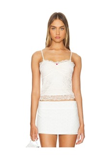 Free People x Intimately FP Lacey Essential Cami In Seasalt