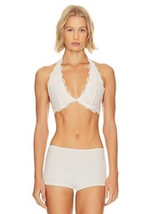 Free People x Intimately FP Last Dance Lace Halter In Ivory