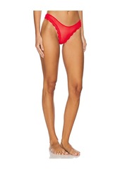 Free People x Intimately FP Mid Week Thong In Fiery Red