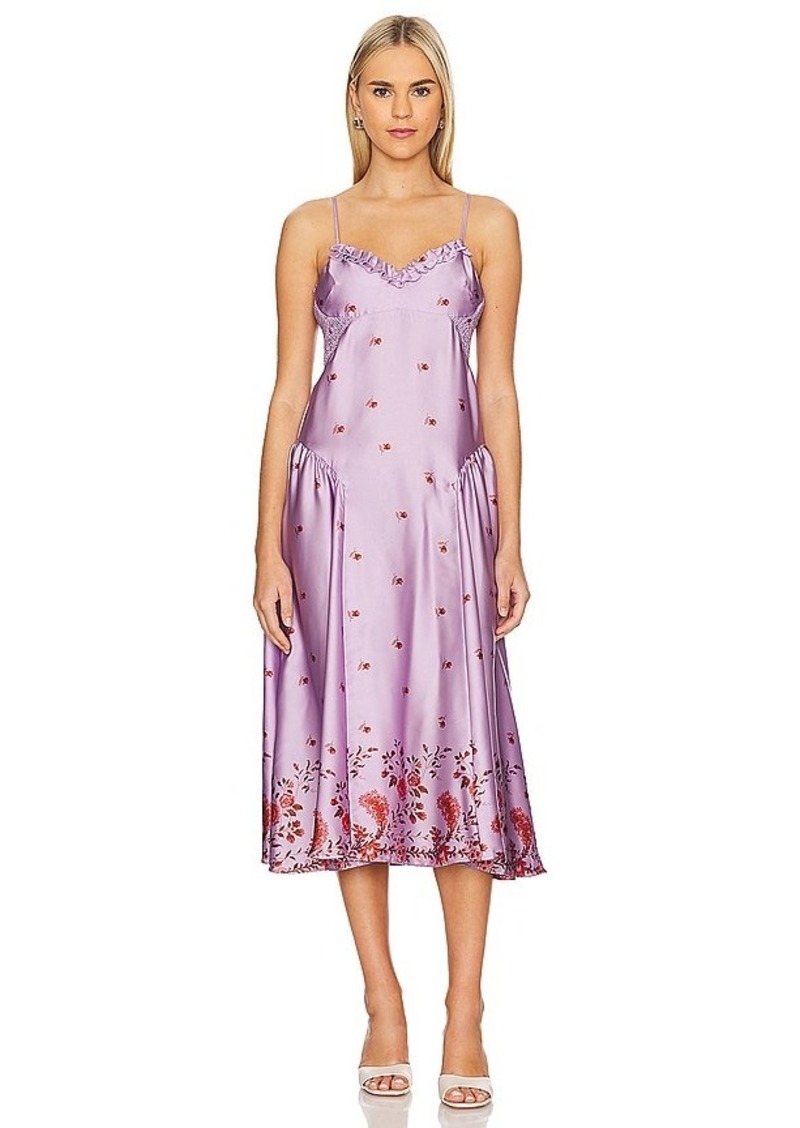 Free People x Intimately FP On My Own Printed Maxi Dress