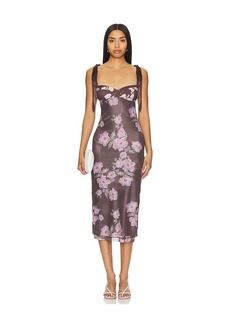 Free People x Intimately FP Printed Got Slam Slip Dress