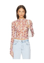 Free People x Intimately FP Printed Lady Lux Layering Top