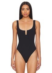 Free People x Intimately FP Romance In Rome Bodysuit In Black