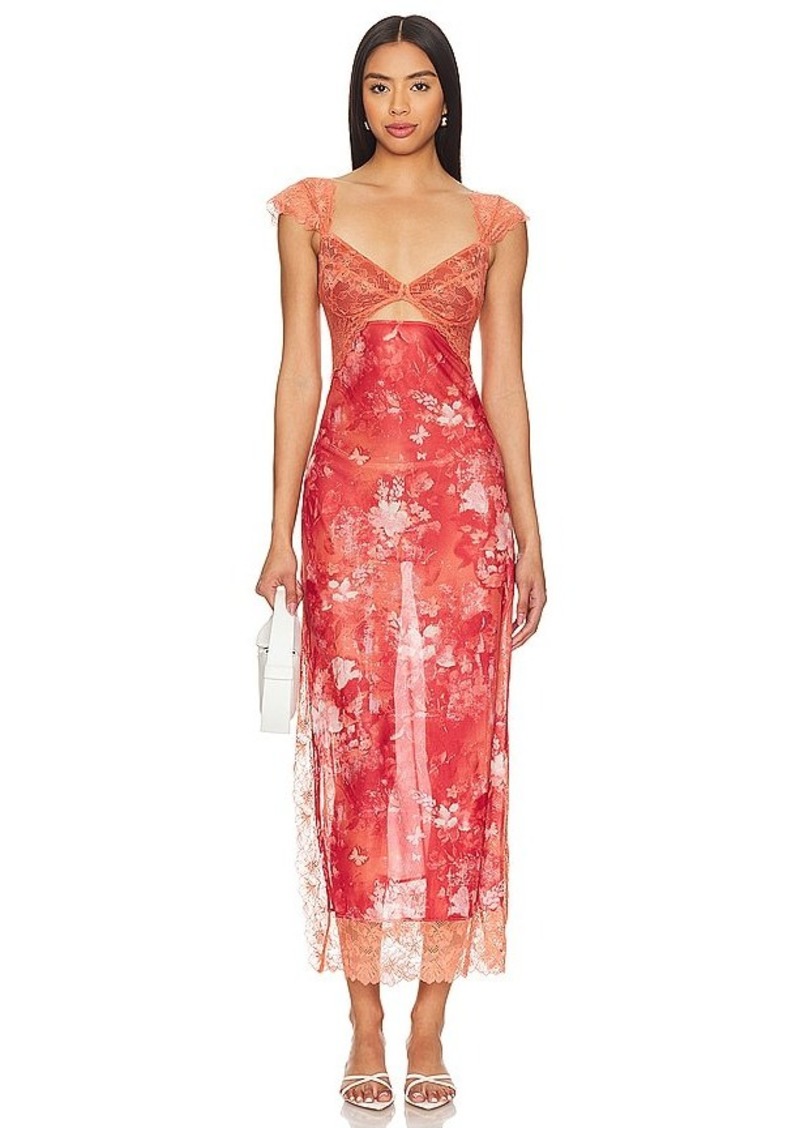 Free People X Intimately FP Suddenly Fine Maxi Slip