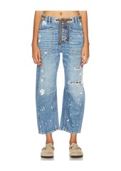 Free People x We The Free Moxie Low Slung Pull On Jean