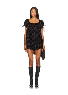 Free People x We The Free Velvet Summer Camp Tunic Dress