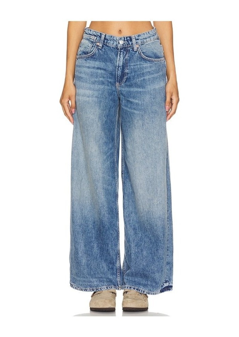 Free People x We The Free Waterfalls Baggy Wideleg