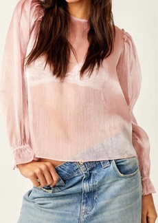 Free People Freya Frost Top In Pink