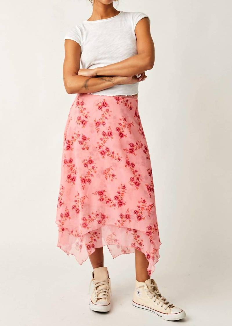 Free People Garden Party Skirt In Pink