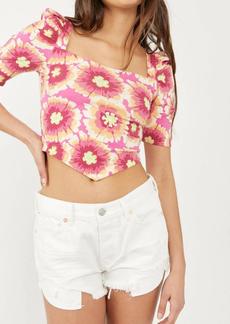 Free People Give Me More Top In Pop Combo