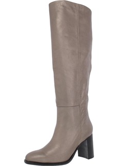 Free People Grayson Womens Leather Round Toe Knee-High Boots