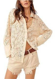 Free People In Your Dreams Lace Buttondown