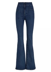 Free People Jayde High-Waisted Flare Jeans