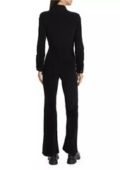 Free People Jayde Long-Sleeve Corduroy Jumpsuit