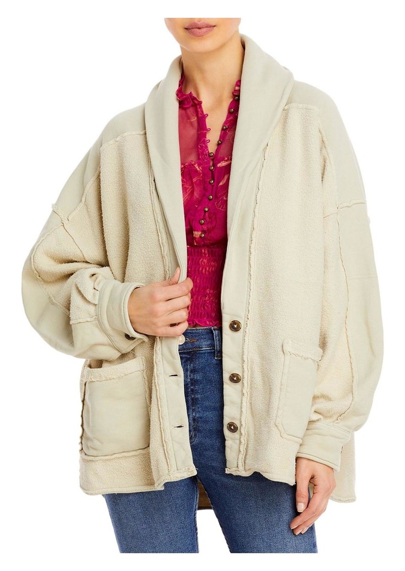 Free People Jordan Womens Coat Long Sleeves Soft Shell Jacket