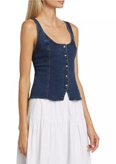 Free People Kara Denim Vest