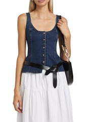 Free People Kara Denim Vest