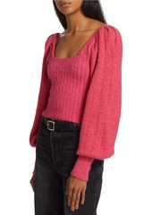Free People Katie Cotton-Blend Sweater