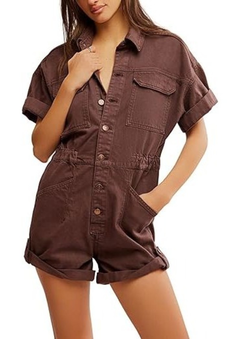 Free People Marci Cuffed Shortall