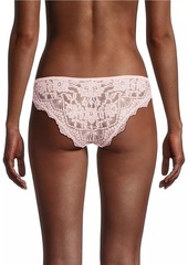 Free People Maya 3-Pack Floral Lace Bikini Brief Set