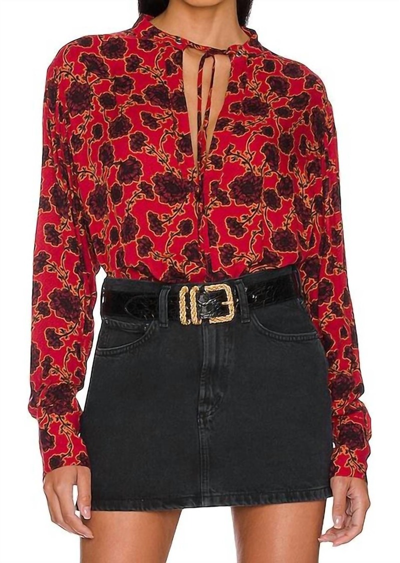 Free People Mia Tunic In Red