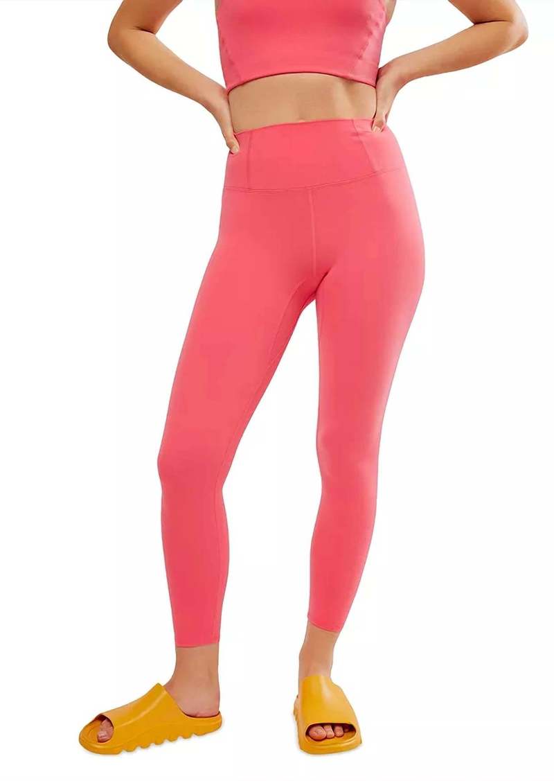 Free People Never Better Leggings In Electric Sunset