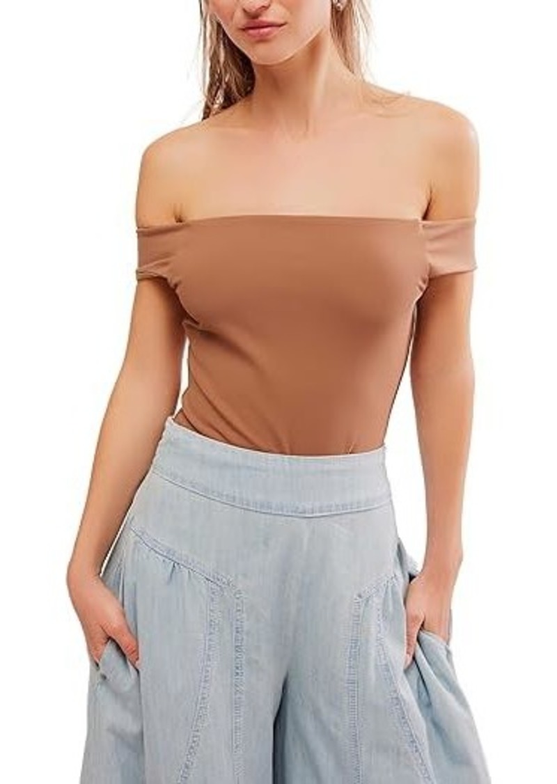 Free People Off To The Races Bodysuit