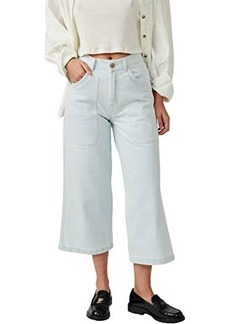 Free People Piper Mid-Rise Crop Wide Leg
