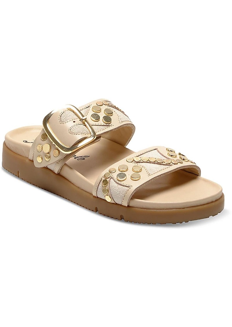 Free People Revelry Womens Rubber Studded Slide Sandals