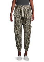 Free People Rise To The Sun Printed Harem Pants