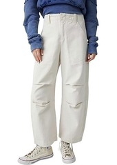 Free People Rock Springs Barrel Pants