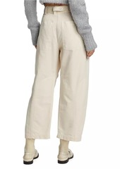 Free People Rock Springs Cotton Barrel Pants